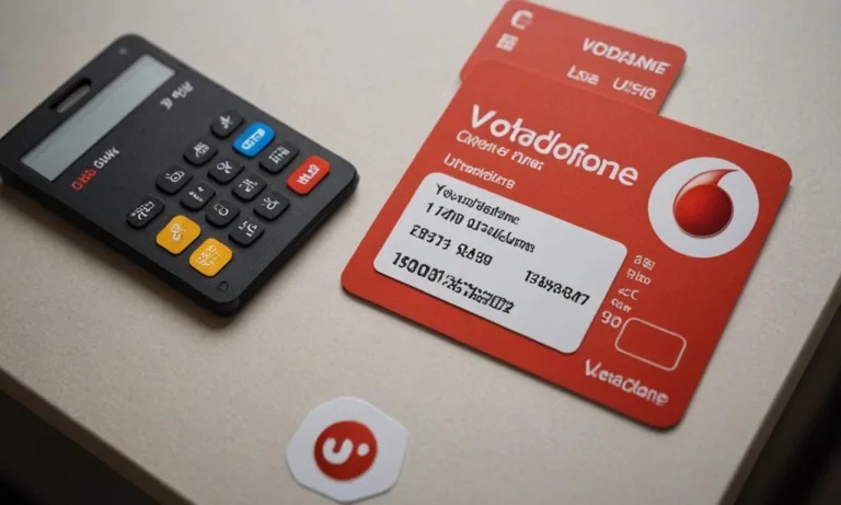 Cât Costă o Cartelă Vodafone
