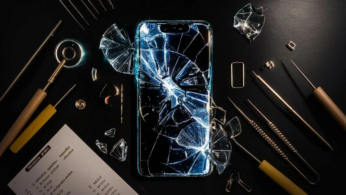 Cât costă să repari un ecran spart la telefon